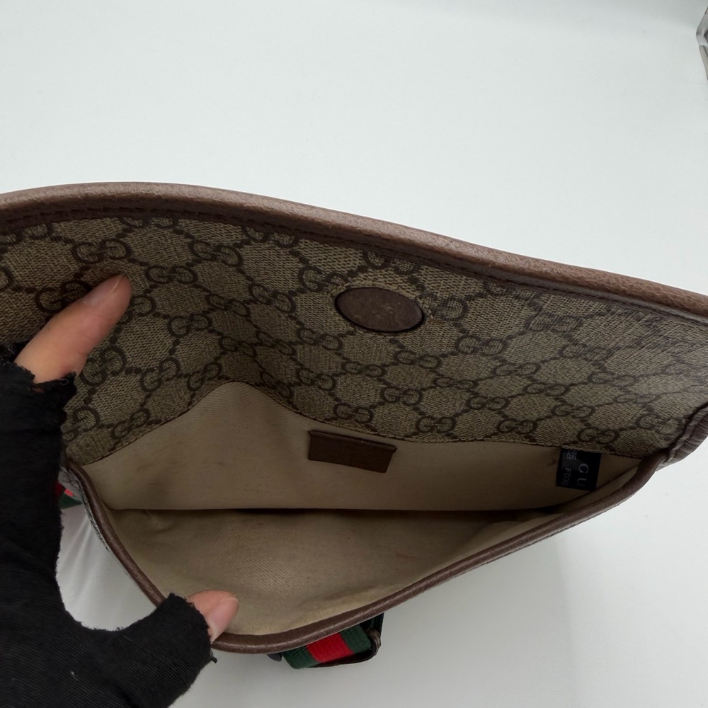Gucci GG Supreme Monogram Neo Vintage Web Belt Bag - Picture 6 of 7